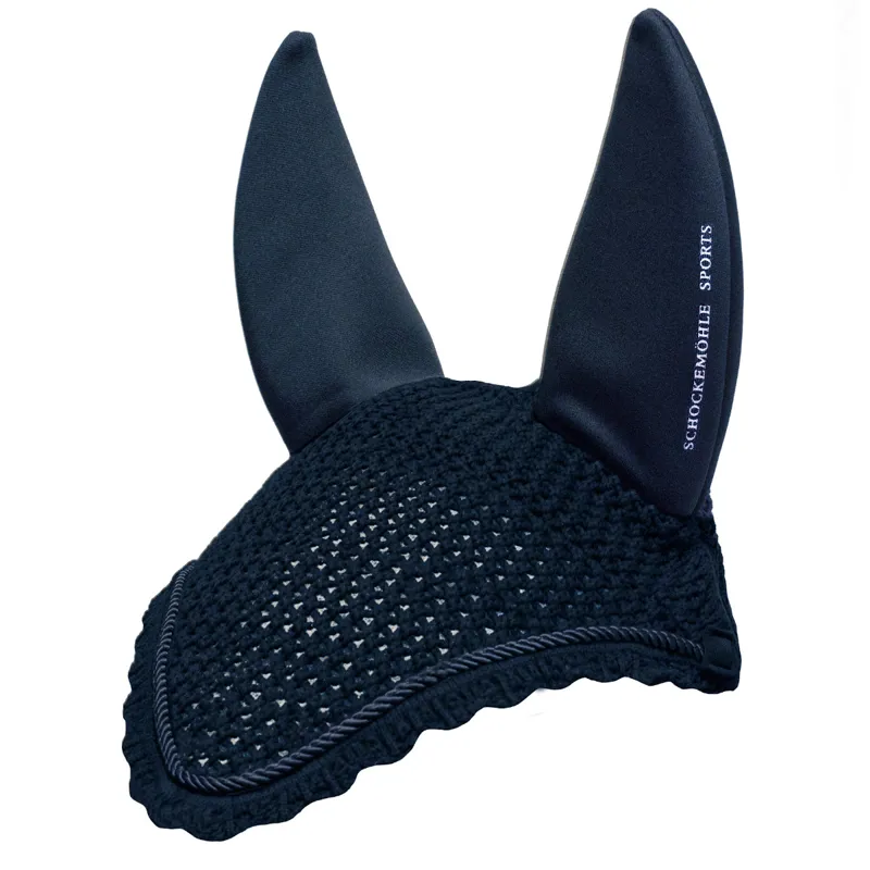 Schockemohle Air Silent Soundless Fly Veil - Navy